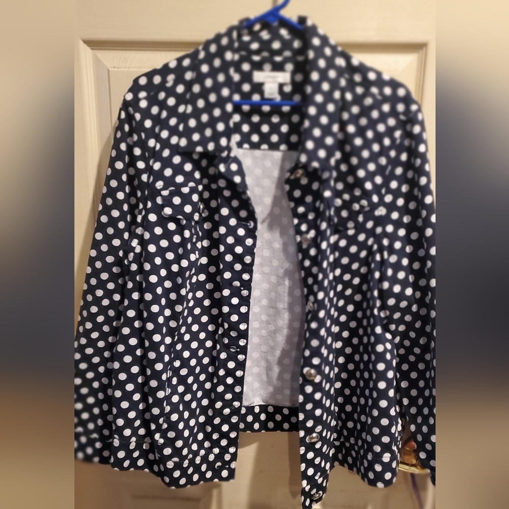CJ Banks Jean jacket womens 2x